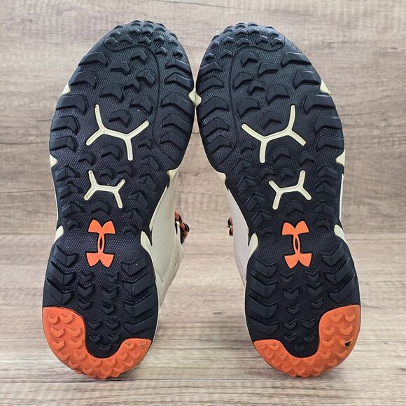 Under Armour Tabor Ridge Gore Tex Women's Size 6.5 Beige Leather Hiking Boots - Picture 13 of 14